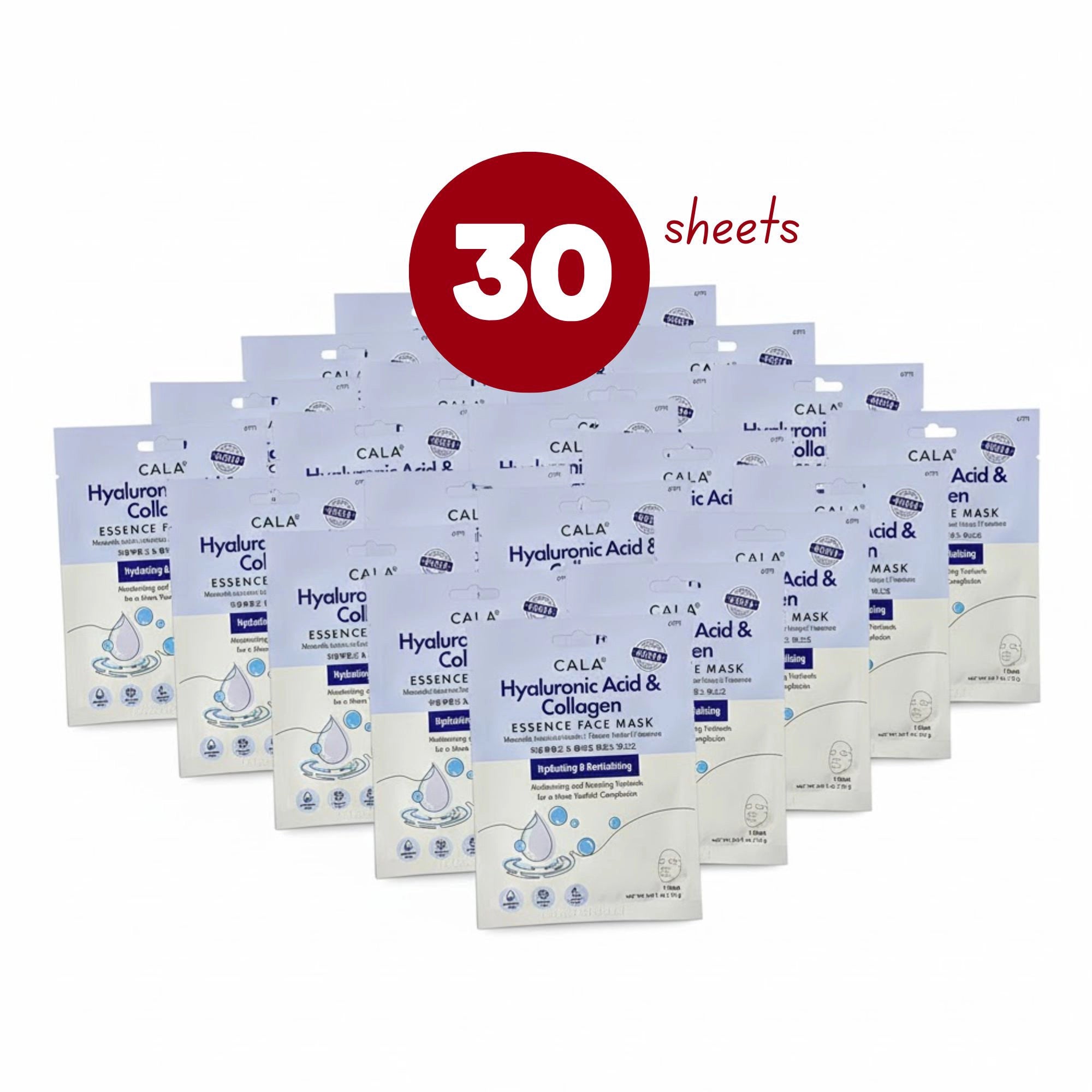 Cala - Hyaluronic Acid & Collagen Essence Face Mask