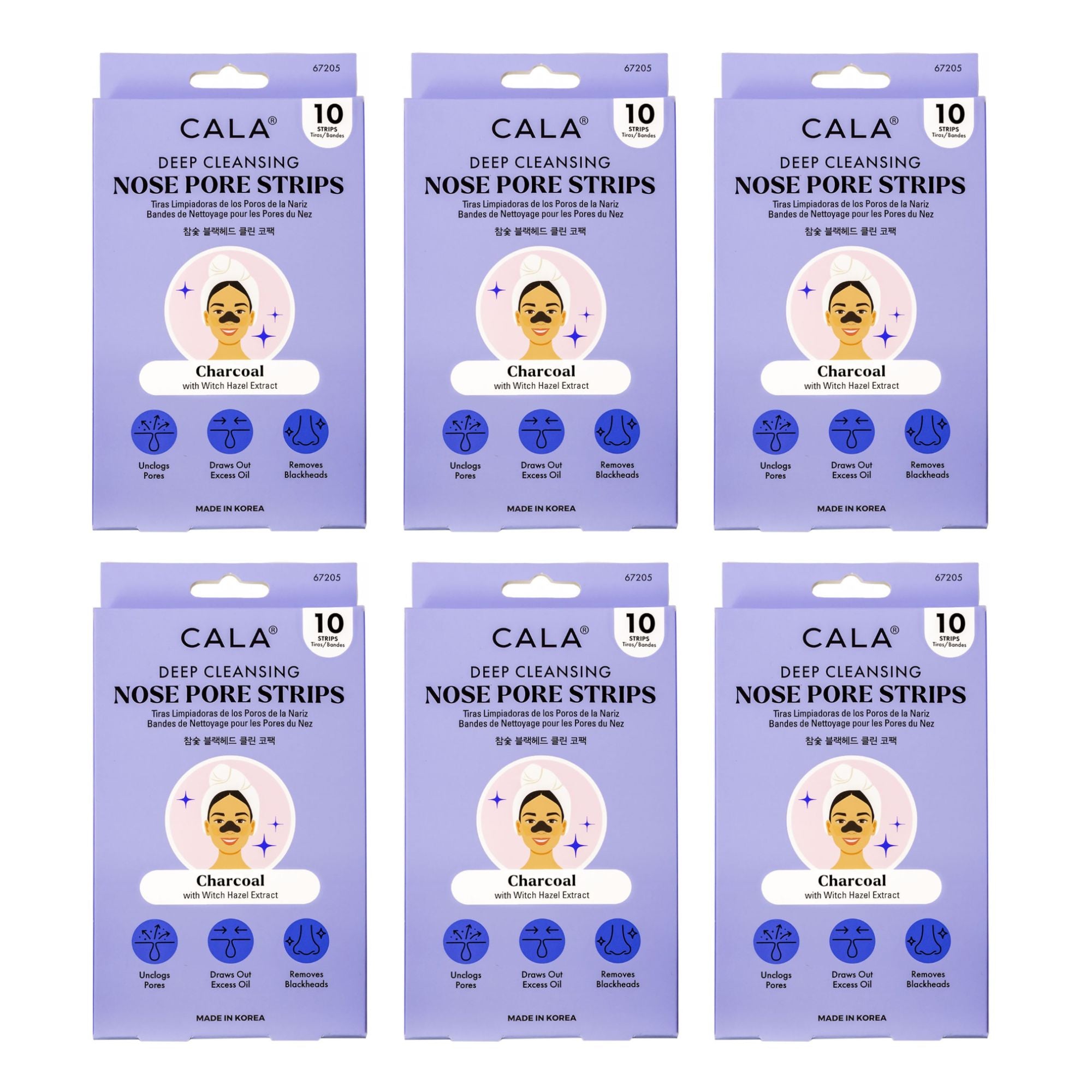 Cala - Deep Cleansing Nose Pore Strips