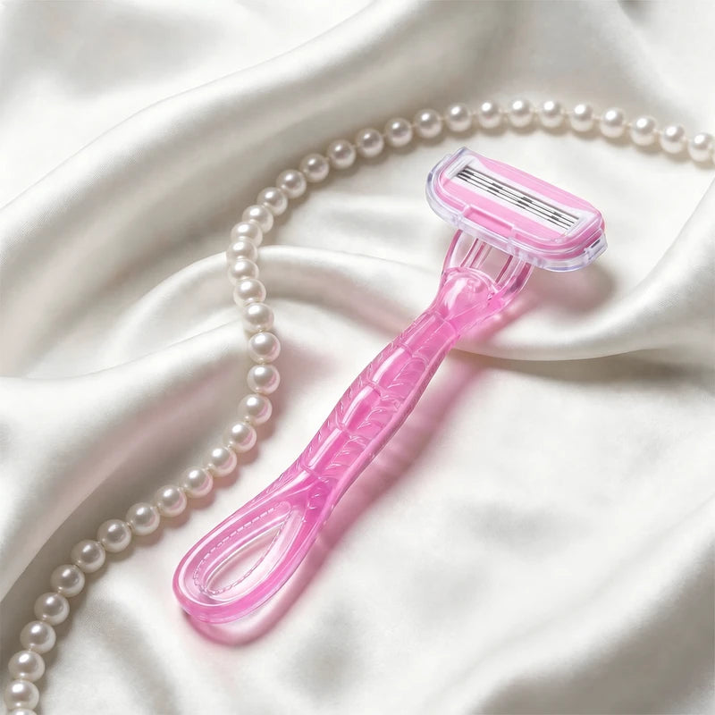 Modess Sensitive 3 Trio Disposable Razors for Women (4 Pack)