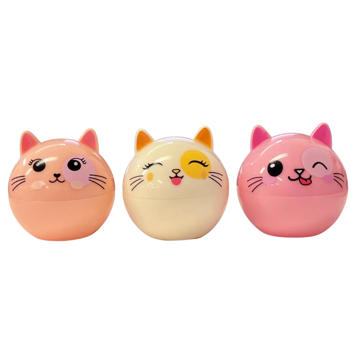 Beauty Treats Purr-Fect Pout Moisturizing Cat-Shaped Shimmer Lip Gloss Display Set