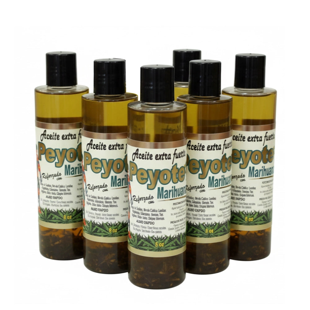 Aceite de Peyote con Marihuanol – Reforzado (8 oz)