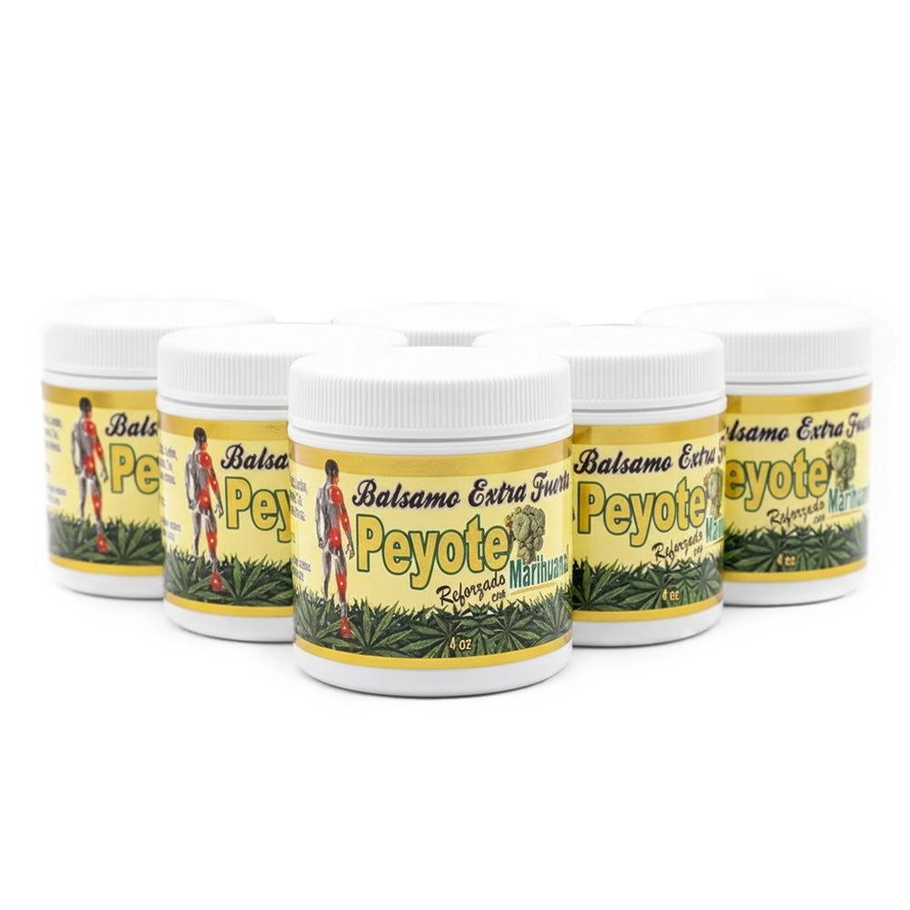 Balsamo Extra Fuerte: Peyote & Marihuanol Infused Balm (4 oz)