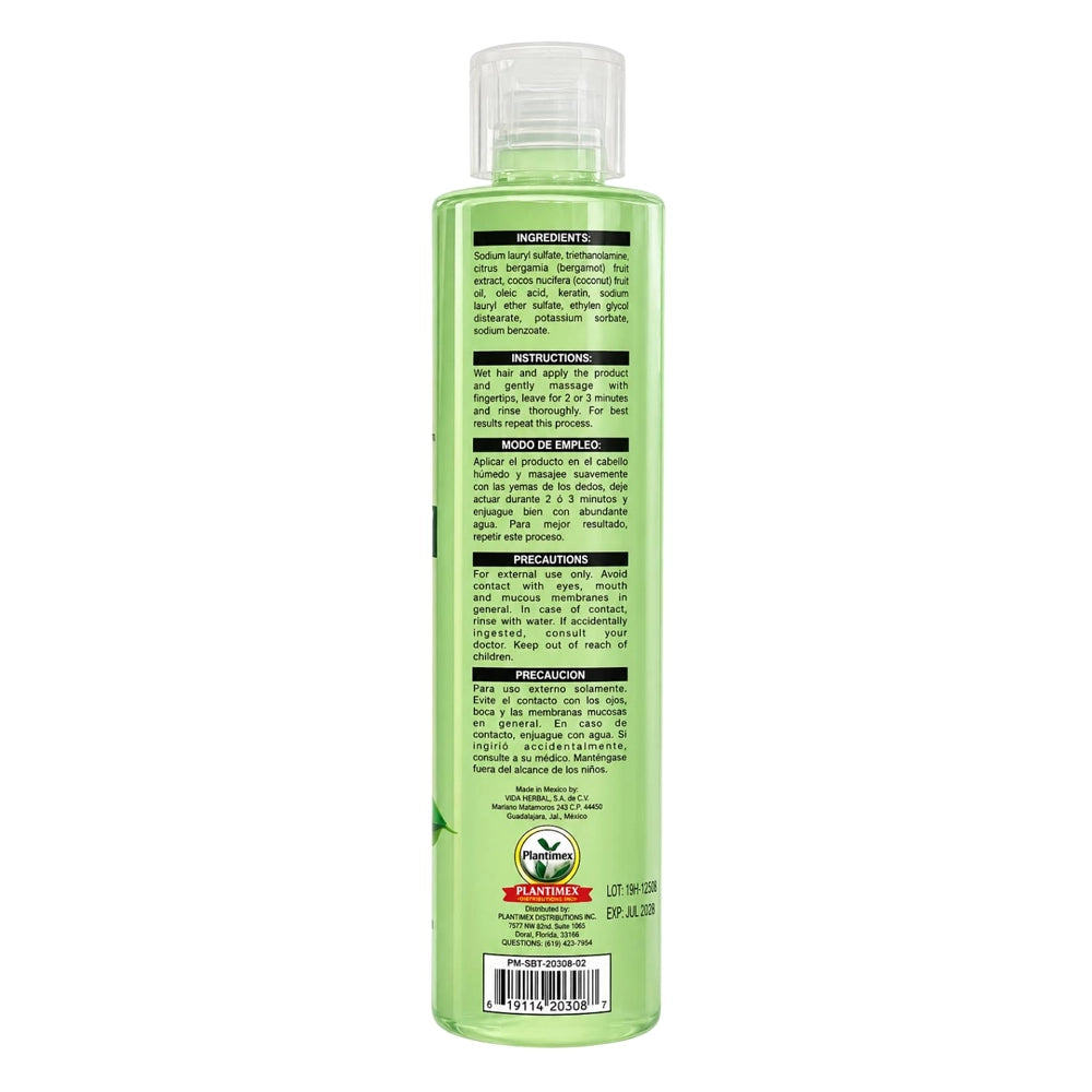 Bergamot & Keratin Hair Care Shampoo - Pack of 6 (16.23 fl oz / 480 ml Each) | Revitalizing & Strengthening Citrus Shampoo