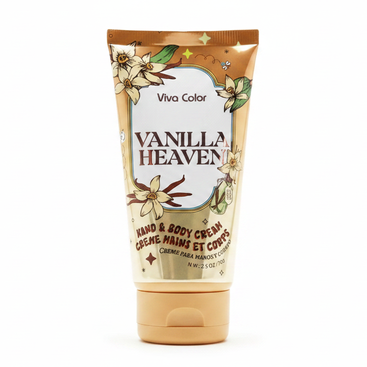 Vanilla Heaven: Viva Color Luxury Hand & Body Cream (2.5 oz)