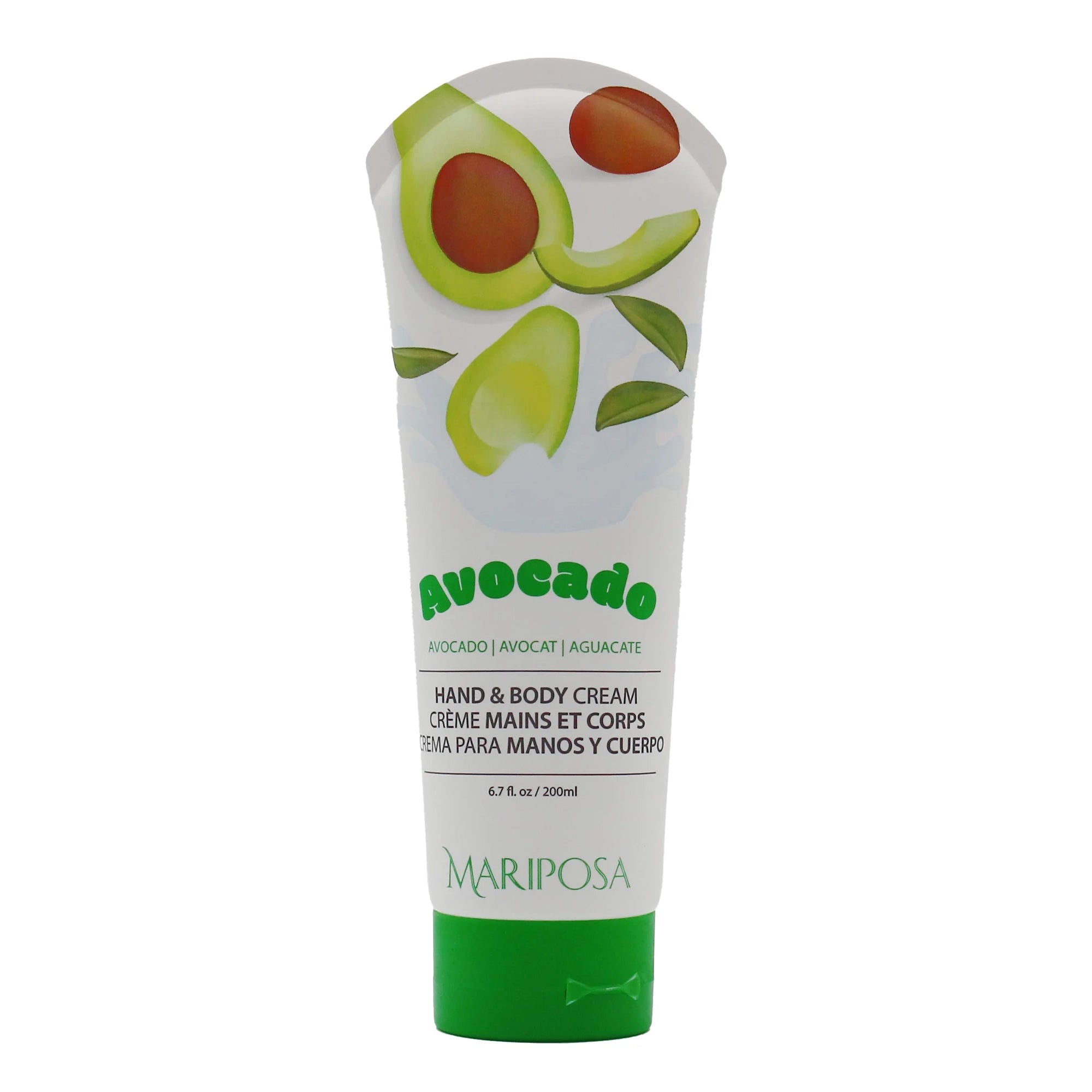 Mariposa Avocado Hand & Body Cream - Deep Moisturizing Lotion (6.7 fl oz)