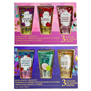 Viva Color Hand and Body Cream Gift Set (2-Pack, 6 Tubes Total) – Sweet Pea, Fresh Pomegranate, Japanese Cherry Blossom, Mixed Berry, Coconut Lime, & Vanilla Heaven (2.5 oz / 70g each)