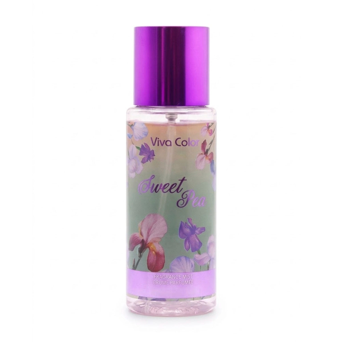 Viva Color Sweet Pea Fragrance Mist – Floral Scented Body Spray
