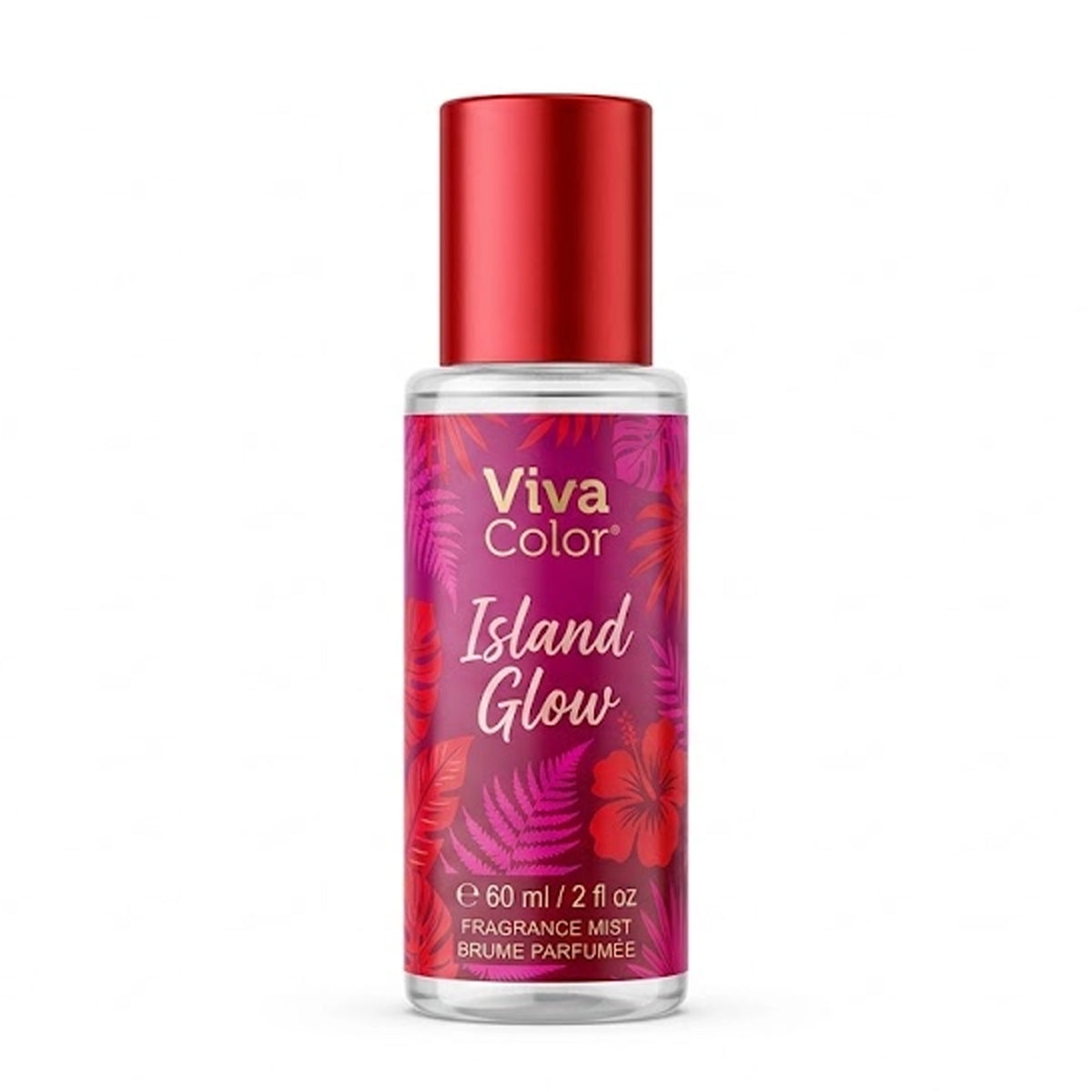 Viva Color Island Glow Fragrance Mist – Tropical Floral Body Spray, 60ml / 2 fl oz
