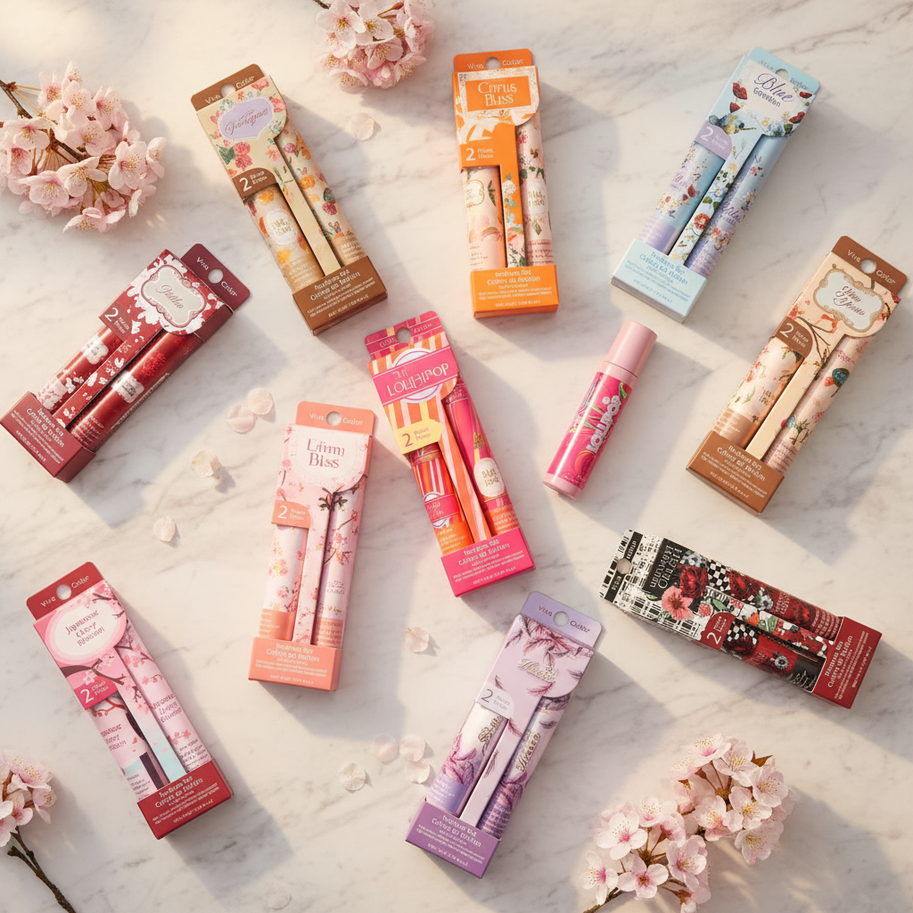 Viva Color Perfume Mist and Hand Cream Gift Set – 12 Assorted Variants