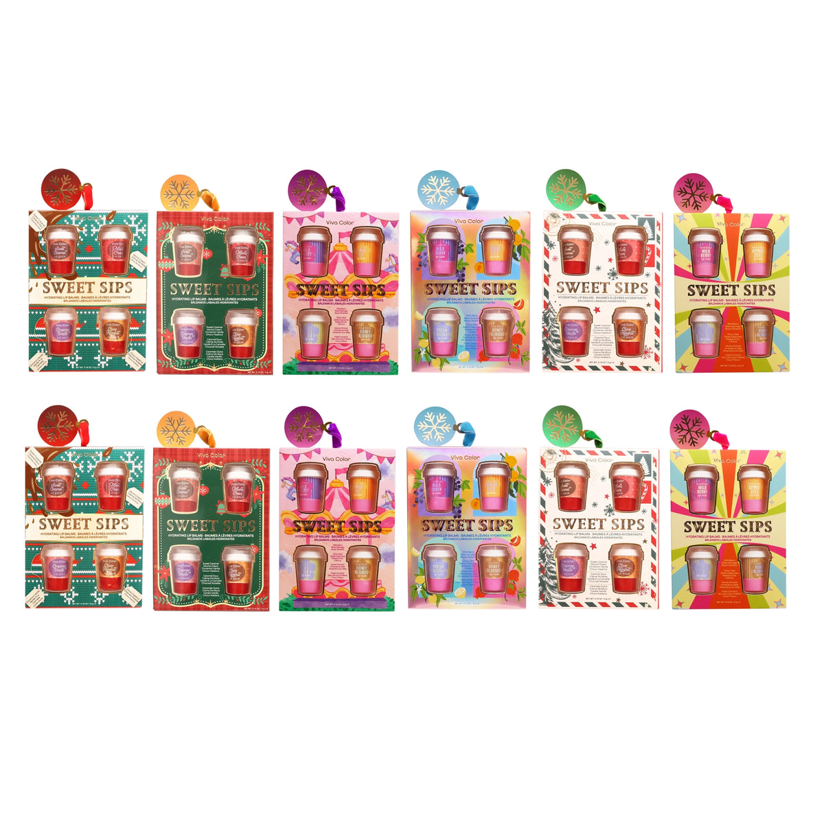 Viva Color Sweet Lips Hydrating Lip Balm – Assorted Flavors & Moisturizing Lip Care
