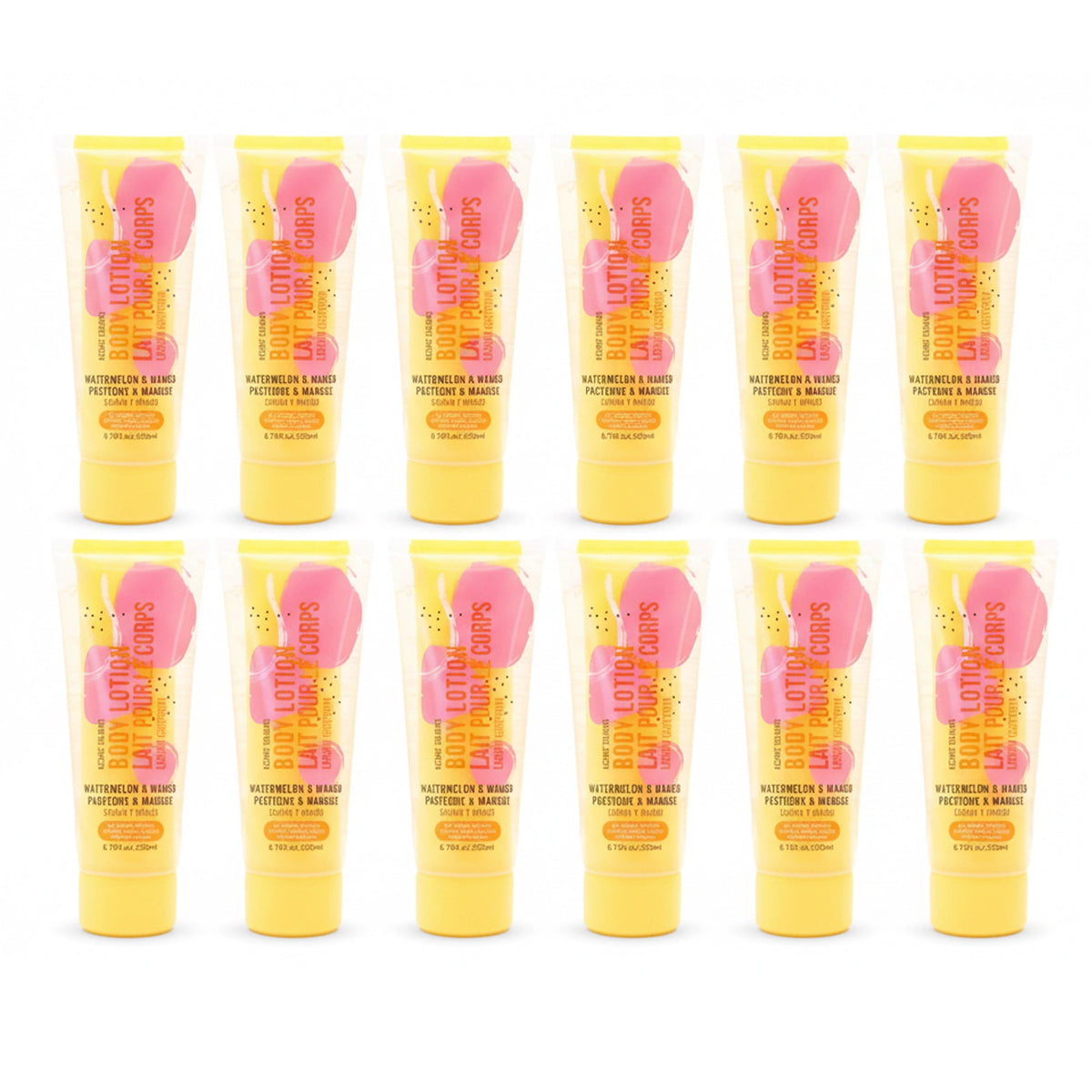 Kozmic Colours Watermelon & Mango Ice Cream Texture Body Lotion (200ml)