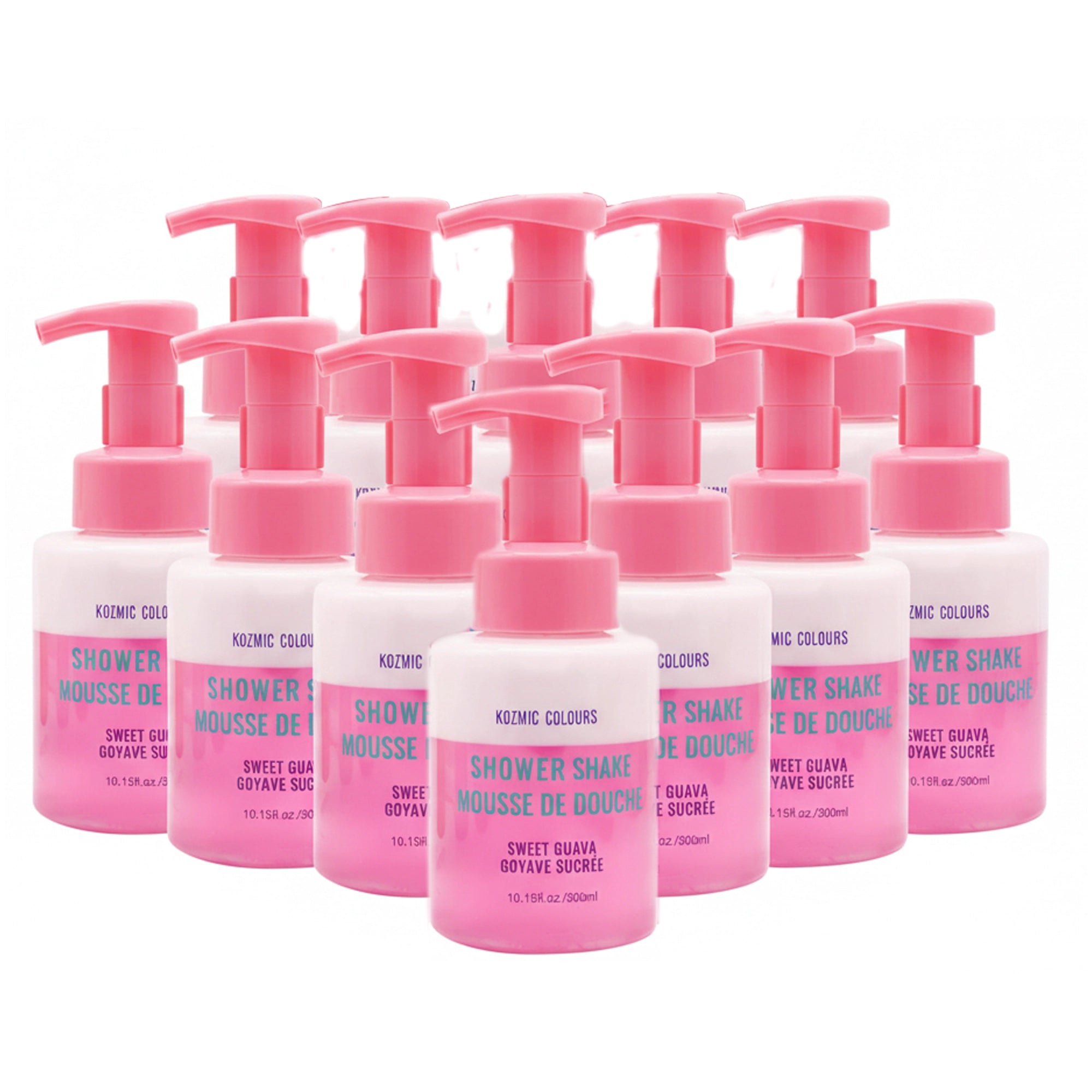 Kozmic Colours Sweet Guava Shower Shake Mousse - 300ml