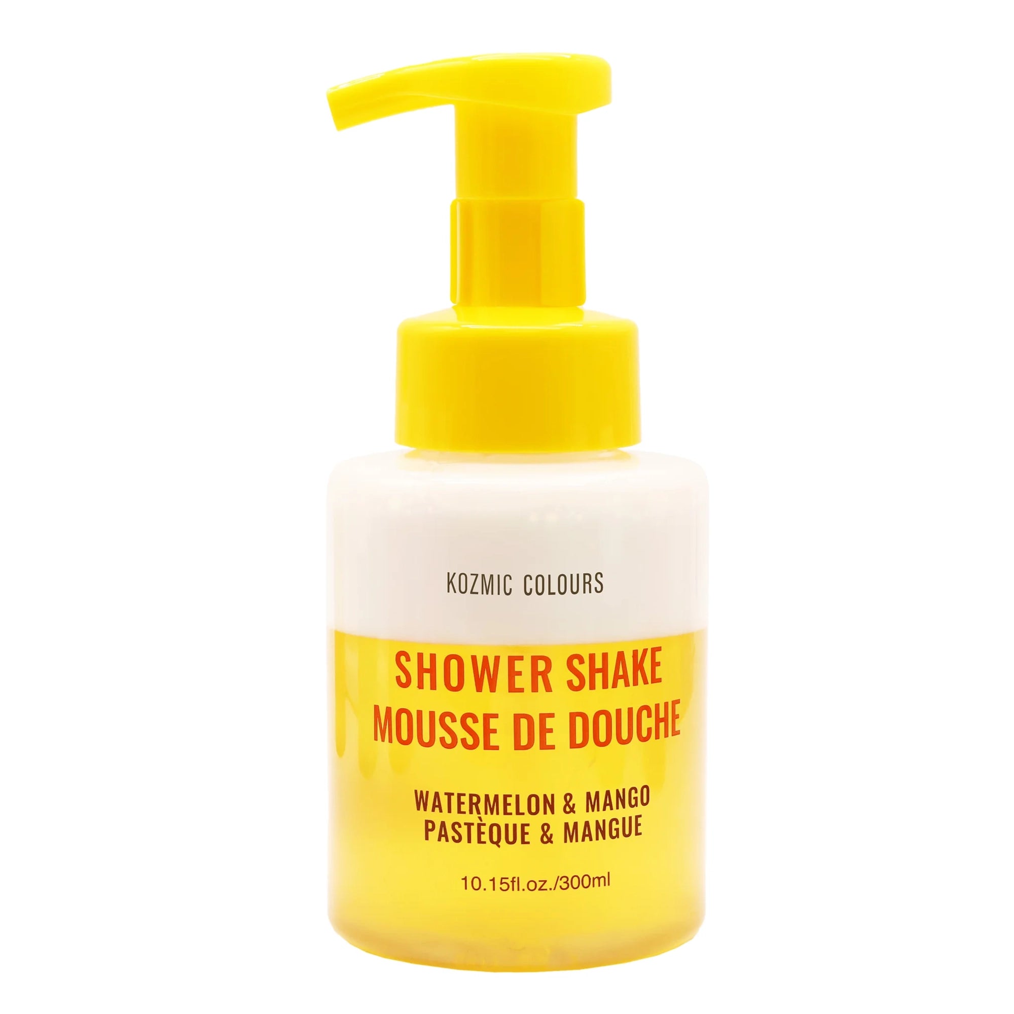Kozmic Colours Watermelon & Mango Shower Shake – Moisturizing Foaming Body Mousse (300ml)
