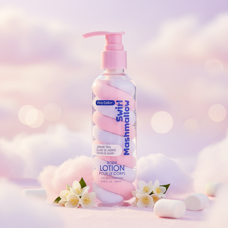 Swirl Marshmallow Jasmine-Scented Body Lotion - 200ml (6.76 fl. oz.)