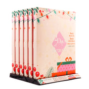 Kozmic Colours "12 Days of Beauty" Mystery Box Advent Calendar – Soft Pink & Festive Lights 6-Pack