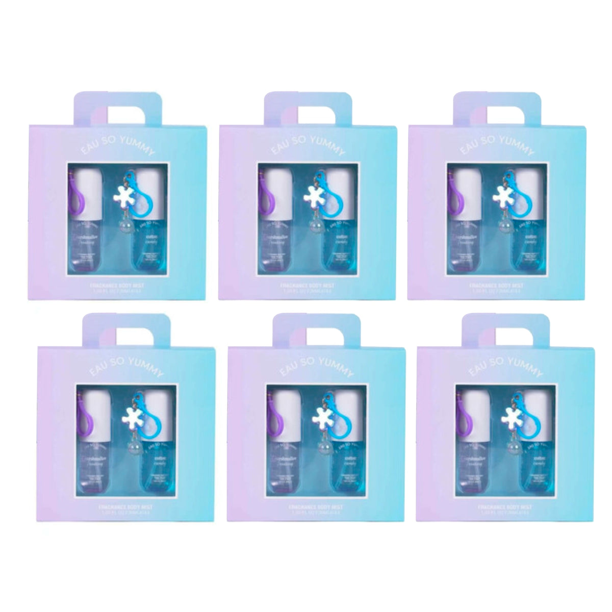 Eau So Yummy Fragrance Body Mist Set – Marshmallow & Cotton Candy (2 x 30ml / 1.02 fl oz)