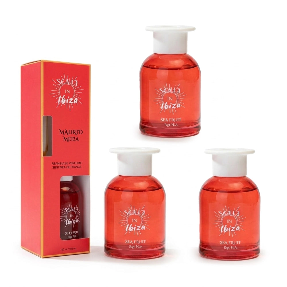 Solo En Ibiza "Madrid Muse" Glass Reed Diffuser 4.06OZ/120 mL