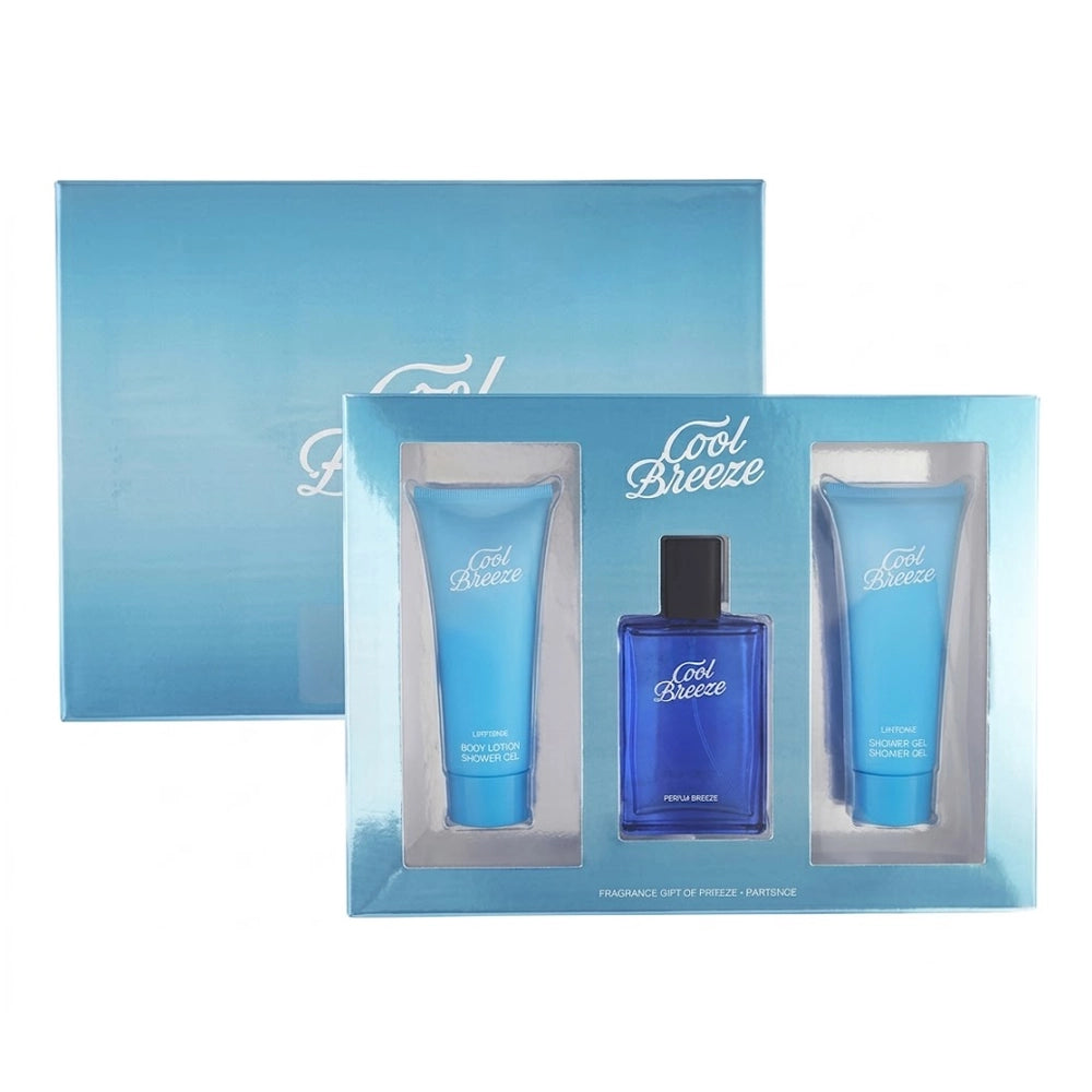 MEN'S 3PCS SET COOL BREEZE AFTER SHAVE