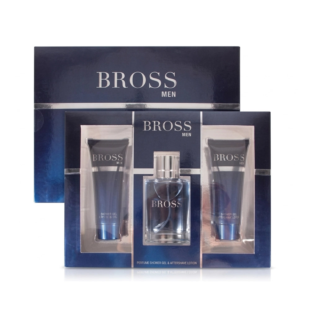 Bross Men’s 3-Piece Fragrance Gift Set MSA88519