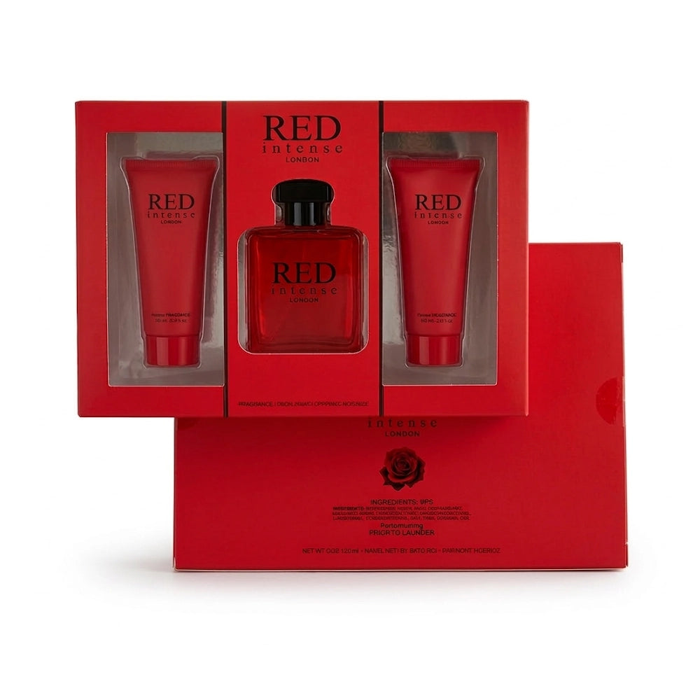 Red Intense 3-Piece Men’s Fragrance Gift Set MSA88560