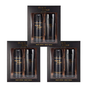Black Point Pour Homme Men's Grooming Gift Set – 200ml / 6.8 fl oz Body Spray & Body Wash