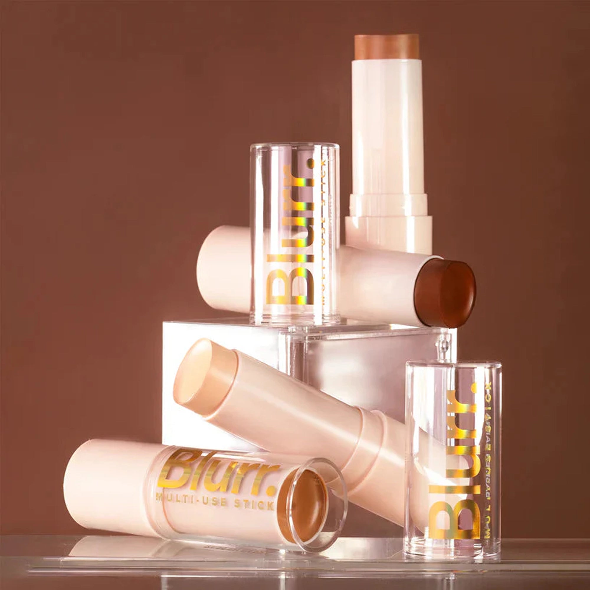 Italia Deluxe - Blur It Out Multi-Use Concealer Stick – 3-in-1 Cover, Brighten & Contour