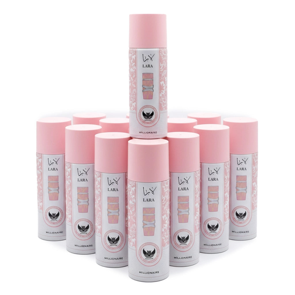 Millionaire Lara Long-Lasting Perfumed Body Spray for Women - 200ml | Floral & Refreshing Fragrance Mist - Affordable Fragrance dupe