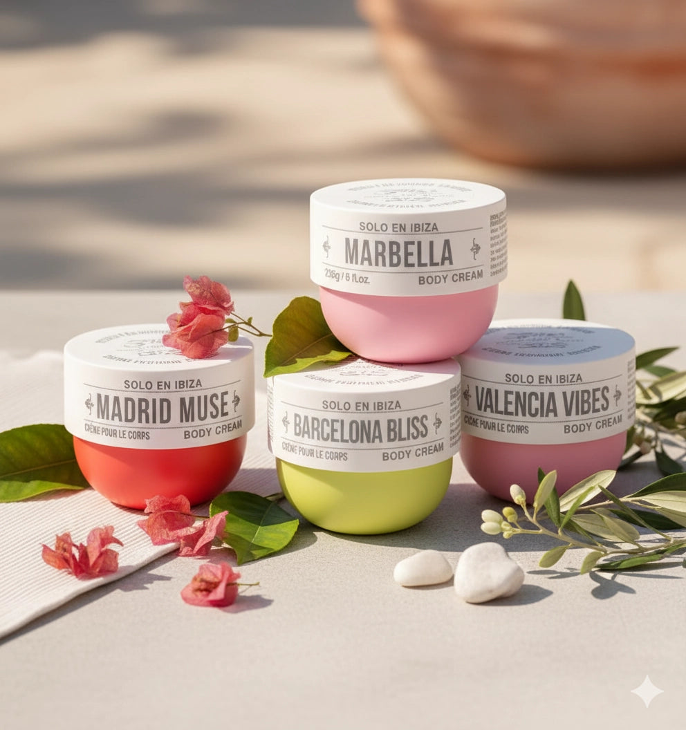 SOLO EN IBIZA - 4PCS Body Butter Set