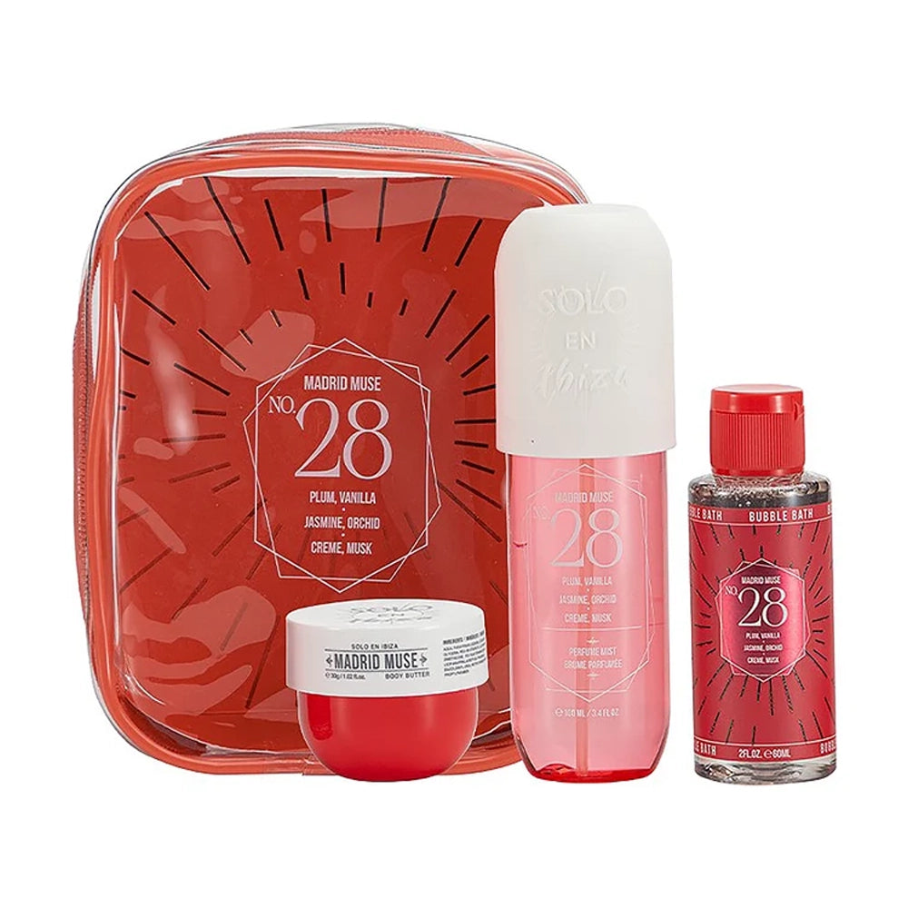Solo en Ibiza Madrid Muse Travel Fragrance & Body Care Gift Set