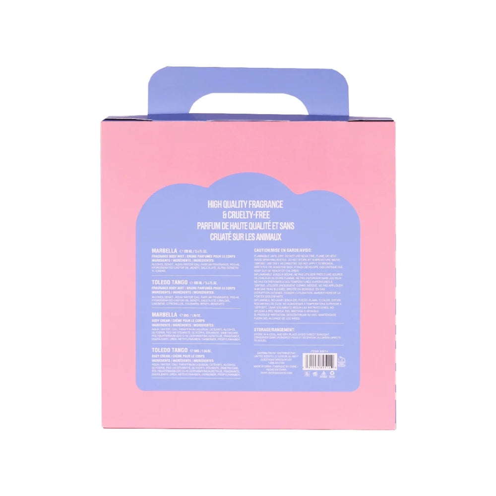 SOLO EN IBIZA - 4 Piece Taledo Tango & Marbella Bliss Gift Set