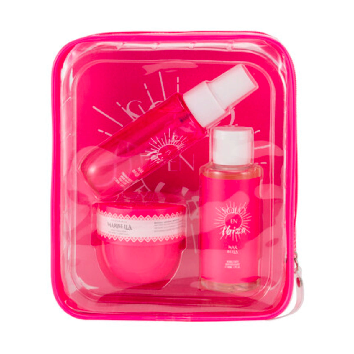 Solo En Ibiza Marbella 3-Piece Travel Body Care Set – Body Butter (1.76 fl oz), Bubble Bath (2 fl oz) & Body Mist (1.02 fl oz)