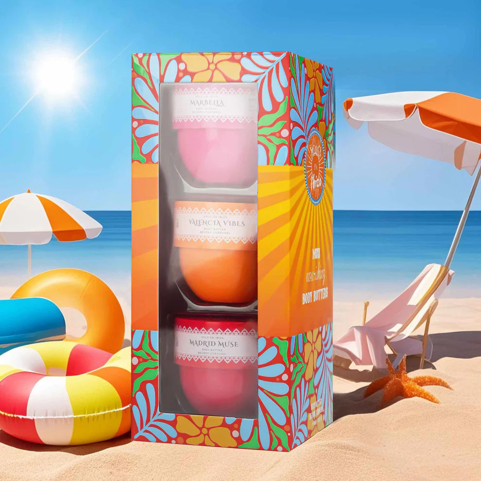 SOLO EN IBIZA - 3pcs Body Butter 50g/1.76oz-Madrid Muse / Valencia Vibes / Marbella