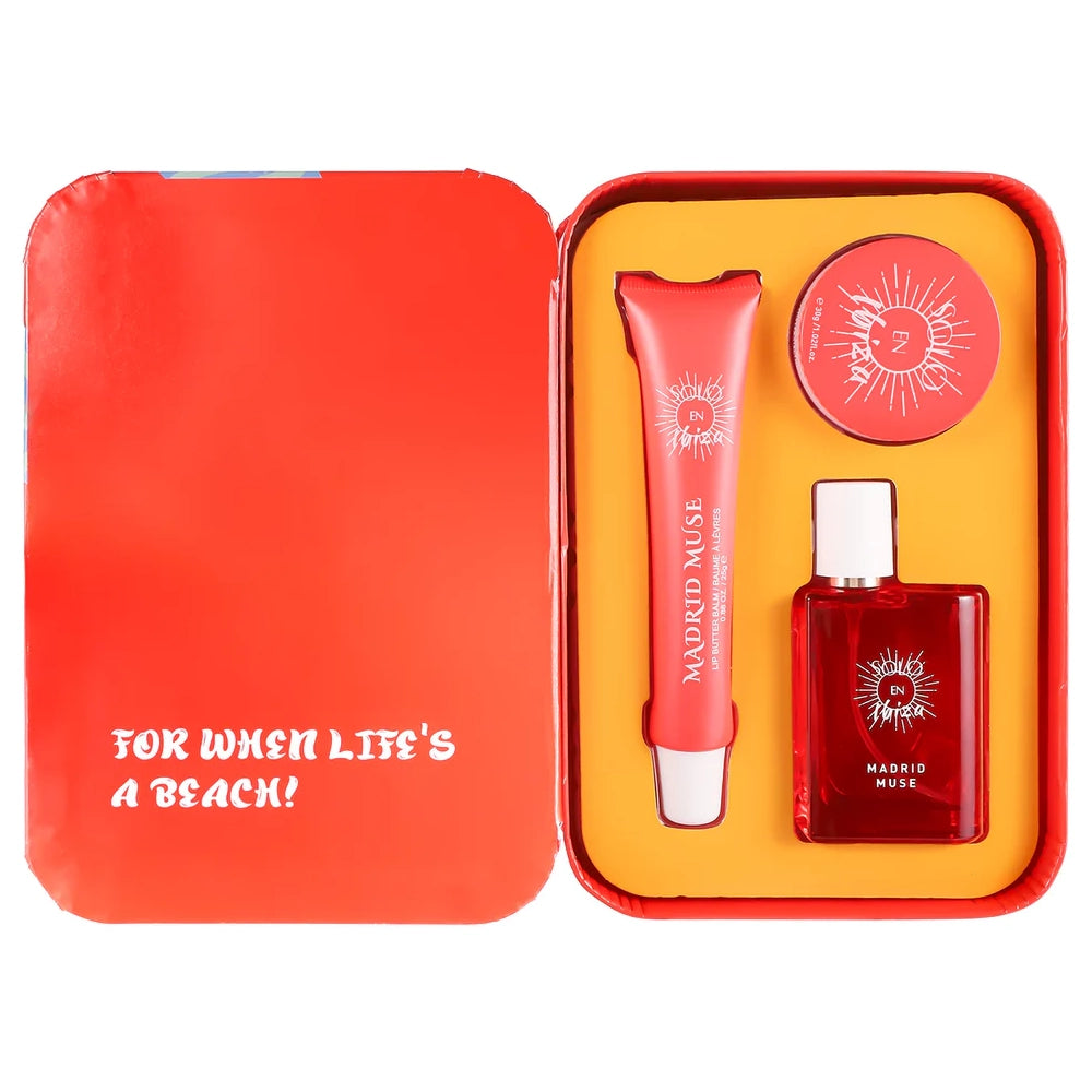 Solo En Ibiza – Madrid Muse Travel Gift Set | Luxury Fragrance & Body Care Trio