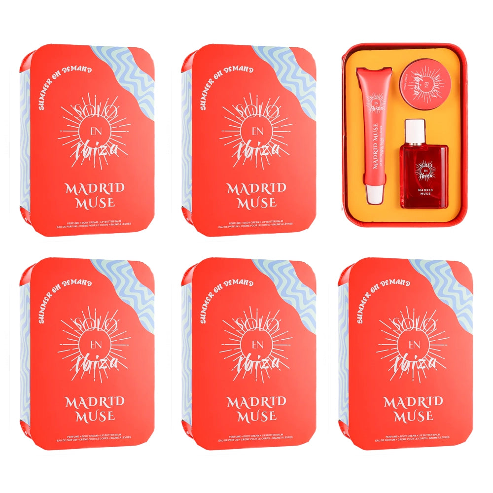 Solo En Ibiza – Madrid Muse Travel Gift Set | Luxury Fragrance & Body Care Trio