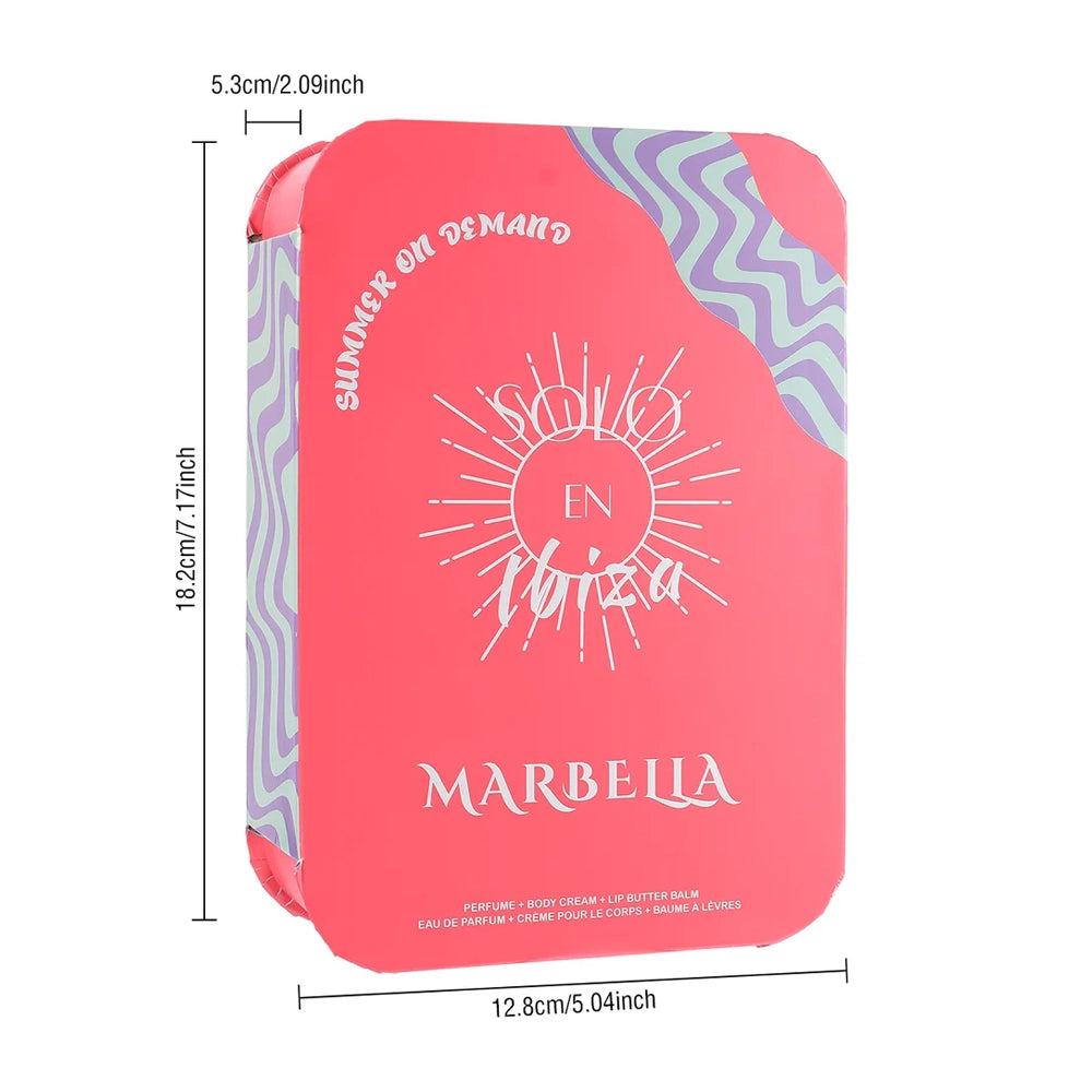 Solo En Ibiza – Marbella Travel Gift Set | Luxury Fragrance & Beauty Trio