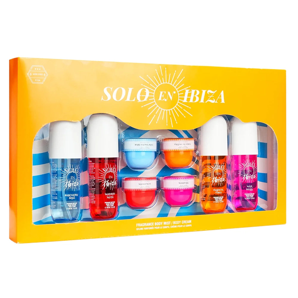 Solo en Ibiza - Fragrance Body Mist & Body Cream Gift Set
