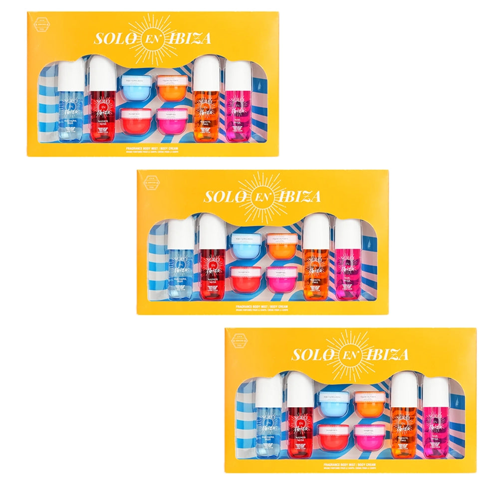 Solo en Ibiza - Fragrance Body Mist & Body Cream Gift Set