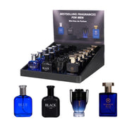 Bestselling Fragrances for Men Mini Eau de Parfum Display Set – 30ml / 1.0 fl oz Travel Colognes | Fragrance Dupe