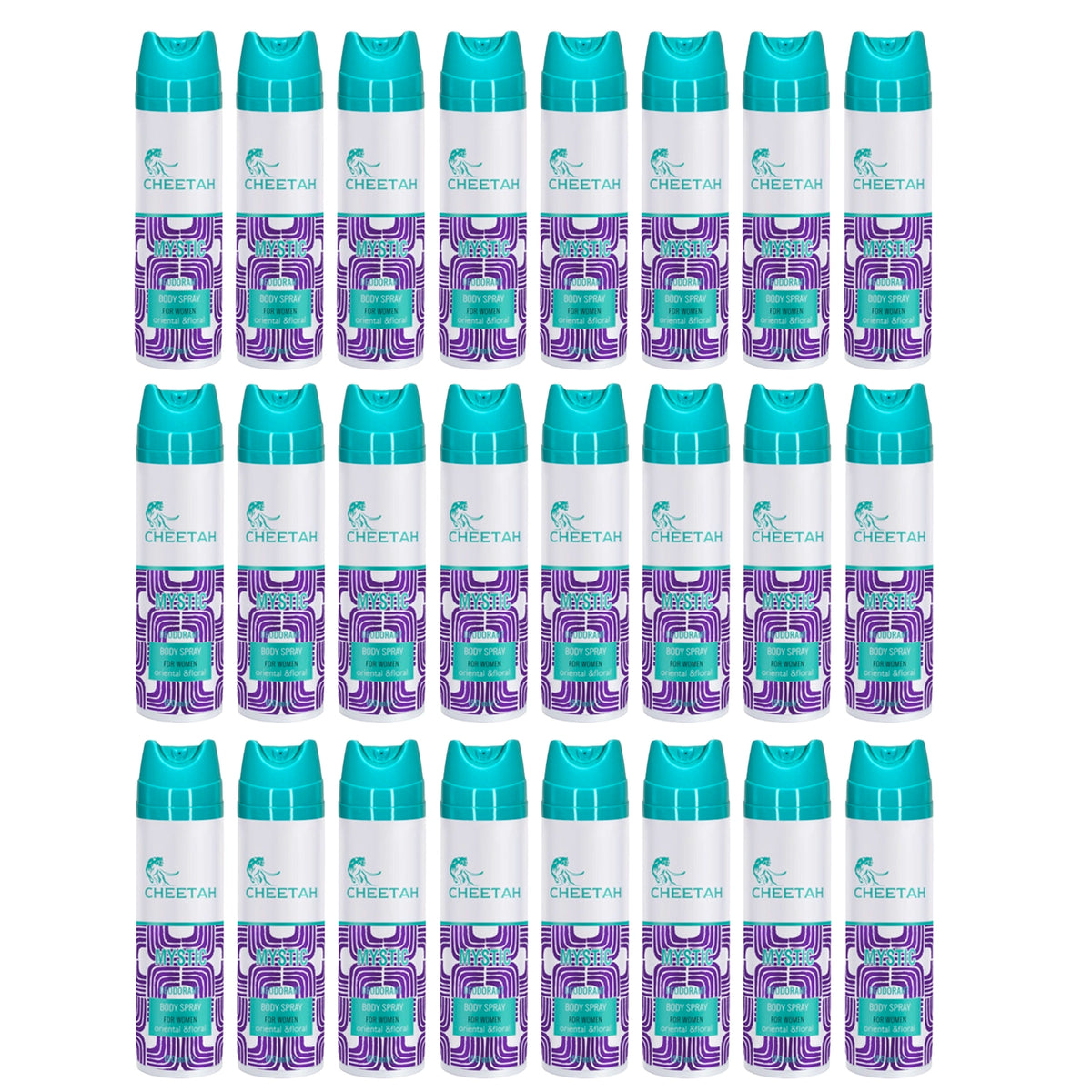 Cheetah Mystic Deodorant Body Spray for Women – 150ml / 5.0 fl oz Oriental & Floral Fragrance Spray