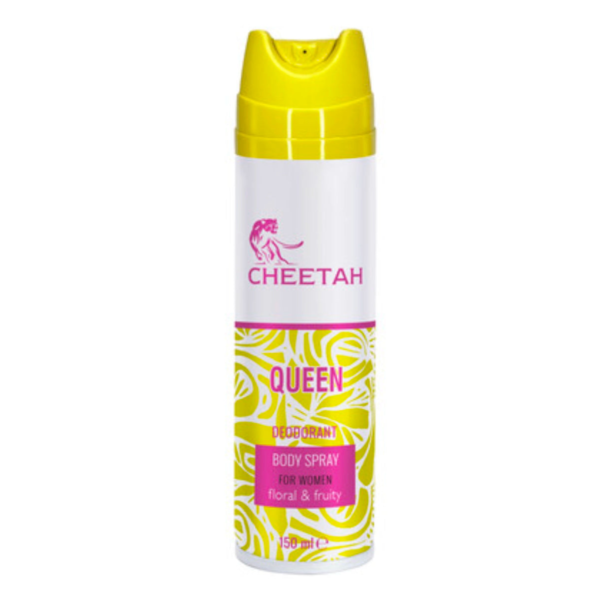 Cheetah Queen Deodorant Body Spray for Women – 150ml / 5.0 fl oz Floral & Fruity Fragrance Spray
