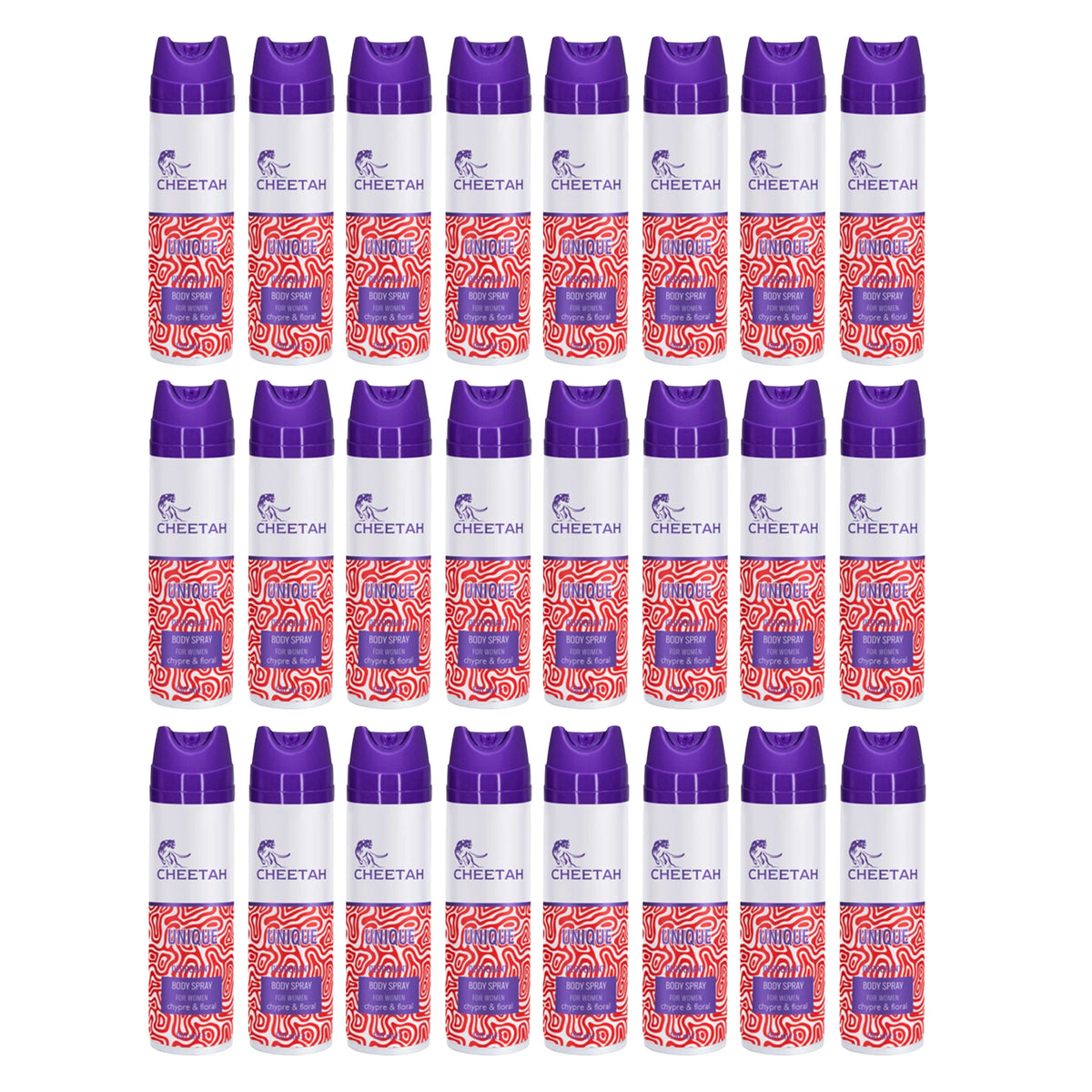 Cheetah Unique Deodorant Body Spray for Women – 150ml / 5.0 fl oz Chypre & Floral Fragrance Spray