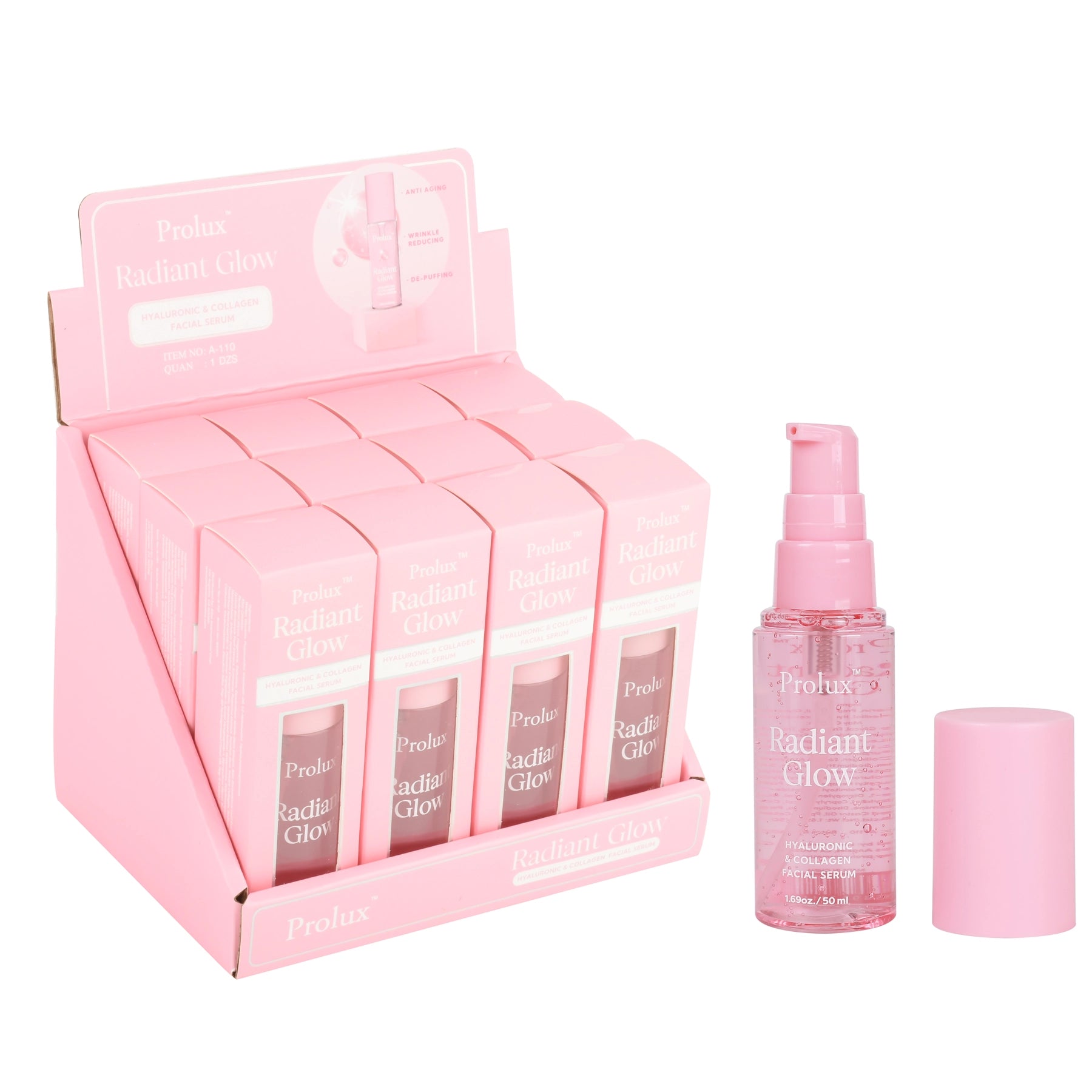 Prolux -Radiant Glow Hyaluronic & Collagen Facial Serum