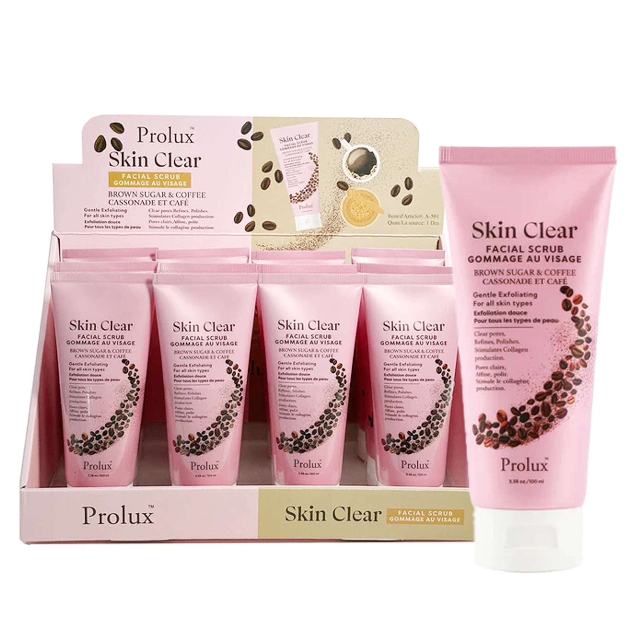 Prolux - Facial Scrub Brown Sugar & Coffee