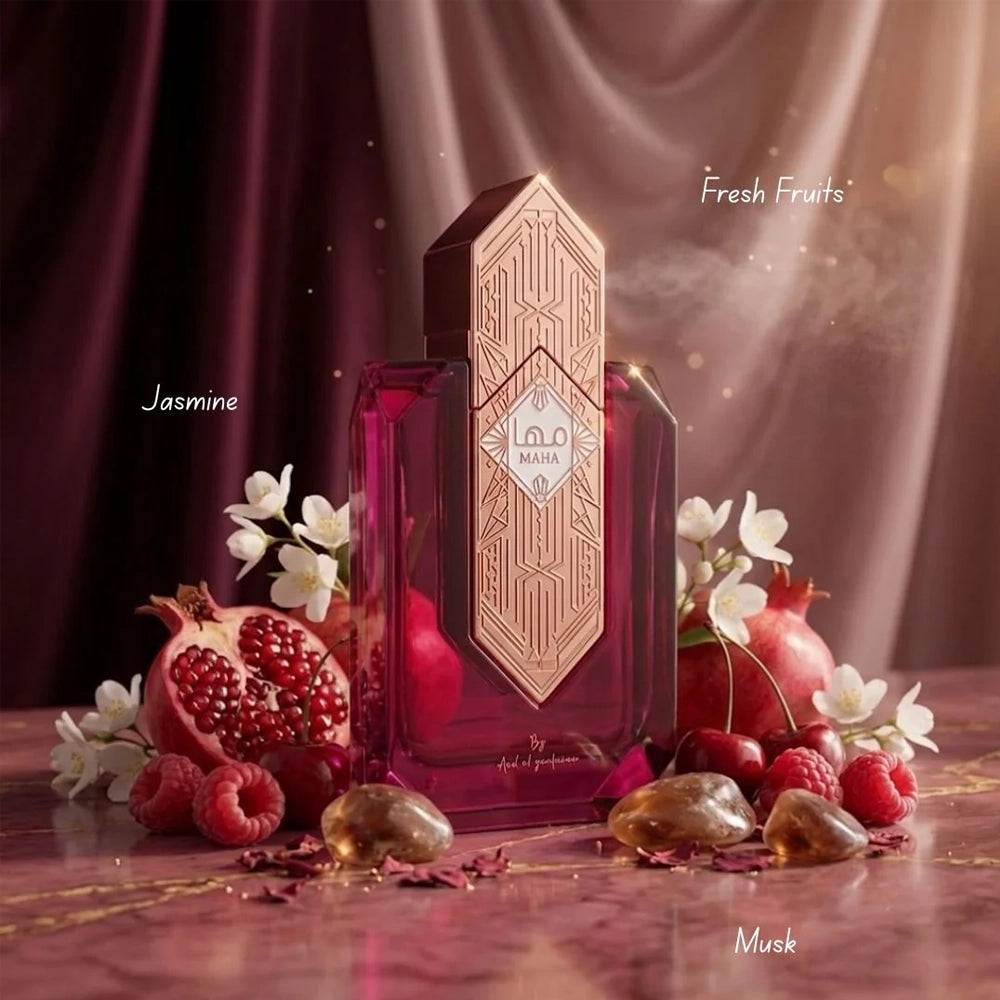 Ard Al Zaafaran Maha Eau De Parfum - 100ml (3.4 fl. oz.) | Long-Lasting Unisex Arabian Spray