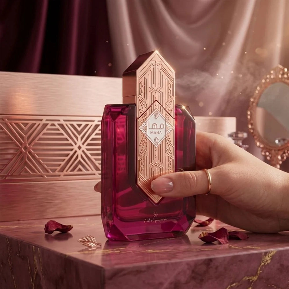 Ard Al Zaafaran Maha Eau De Parfum - 100ml (3.4 fl. oz.) | Long-Lasting Unisex Arabian Spray