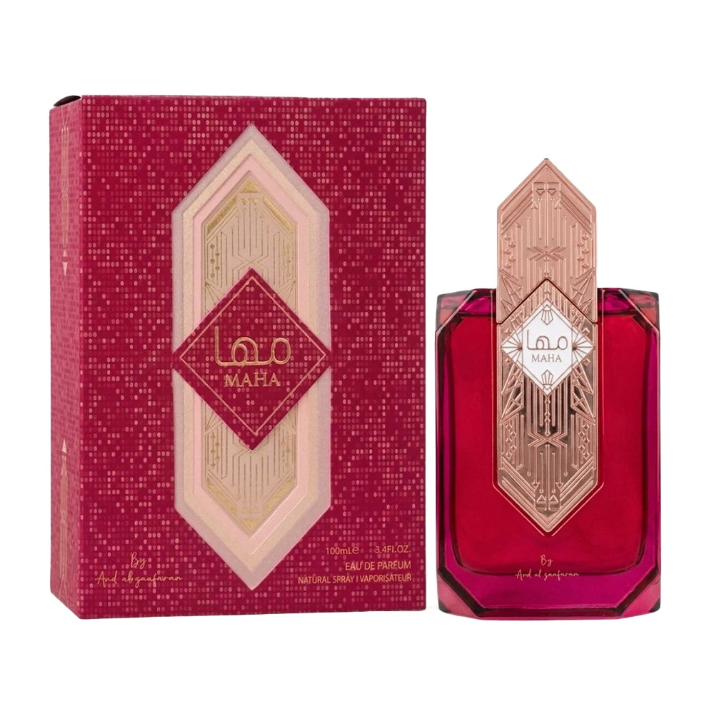 Ard Al Zaafaran Maha Eau De Parfum - 100ml (3.4 fl. oz.) | Long-Lasting Unisex Arabian Spray