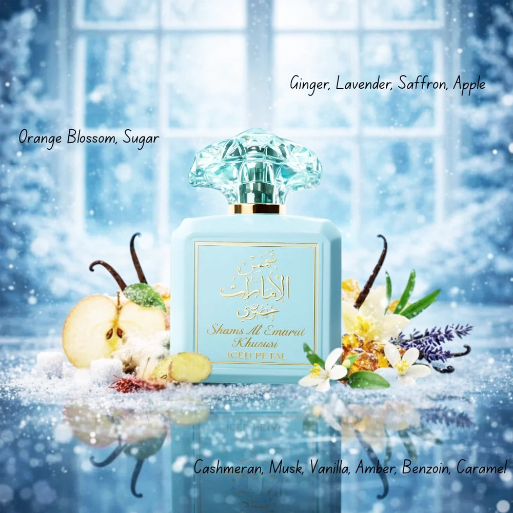 Ard Al Zaafaran Shams Al Emarat Khususi Iced Petal Eau de Parfum Spray 100ml