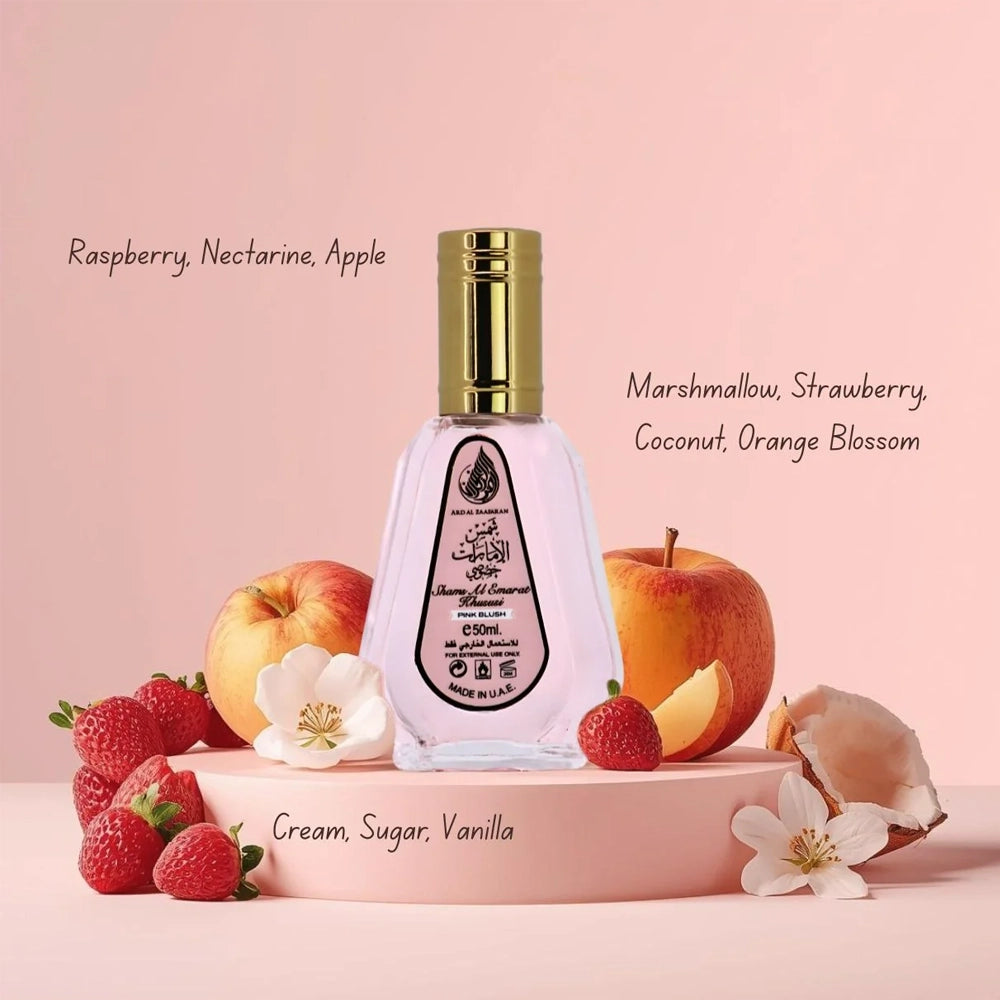 Ard Al Zaafaran - Pink Blush Shams Al Emarat Khususi 50ml
