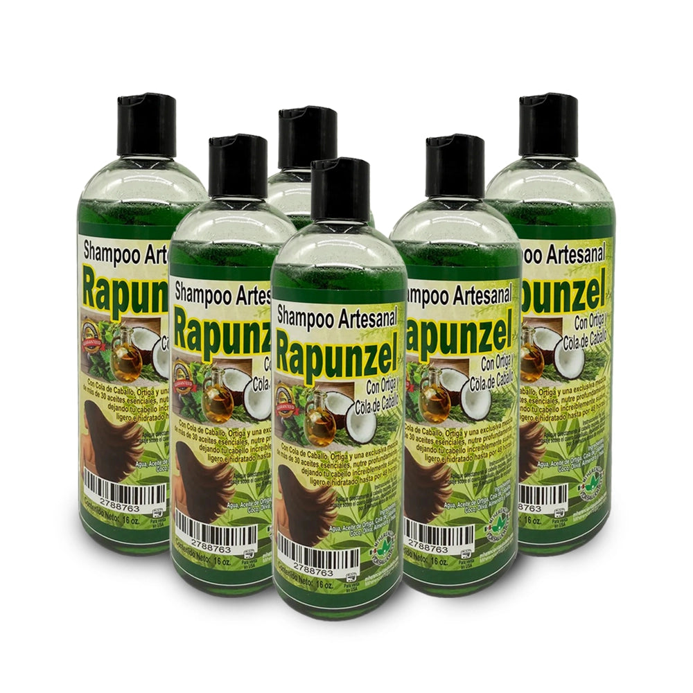 Rapunzel Shampoo Artesanal with Nettle & Horsetail (16 oz)