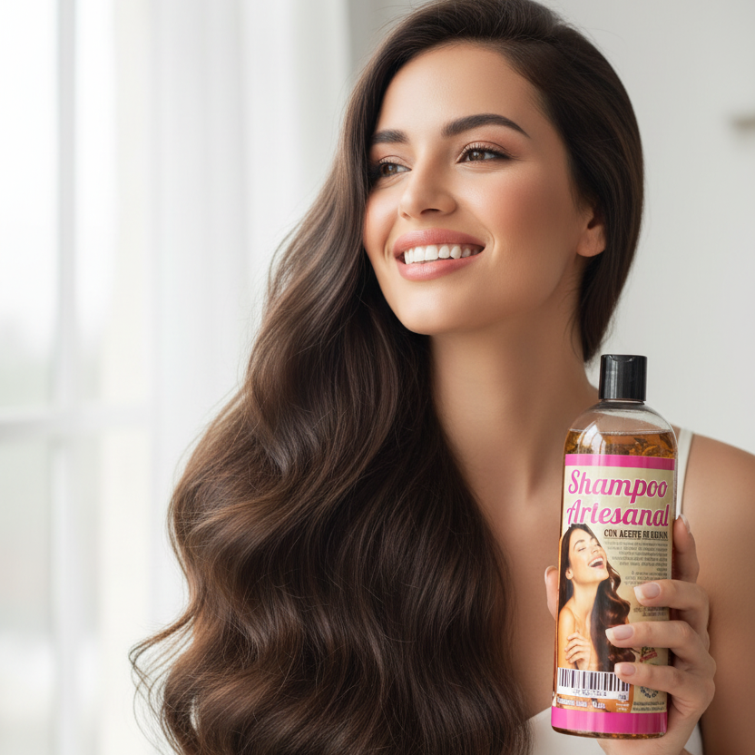 Artisanal Batana Oil Shampoo – 100% Natural Hair Growth & Strengthening Formula (16 oz)